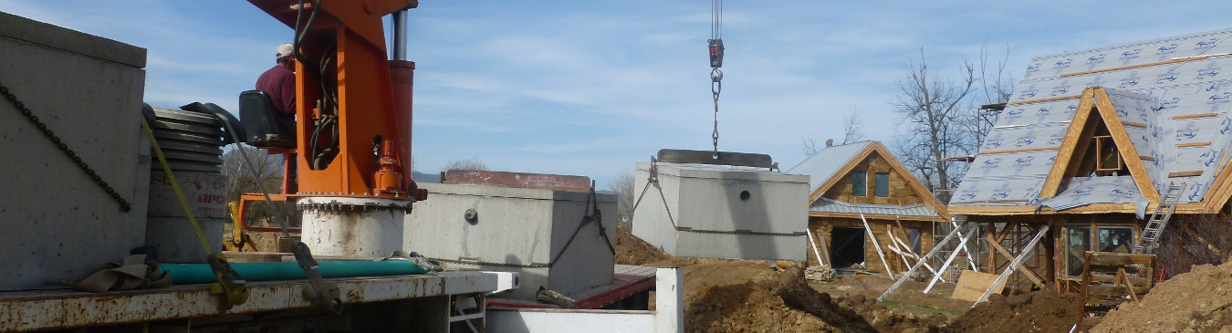 Water Dr., Calgary Alberta, Septic Tank Systems